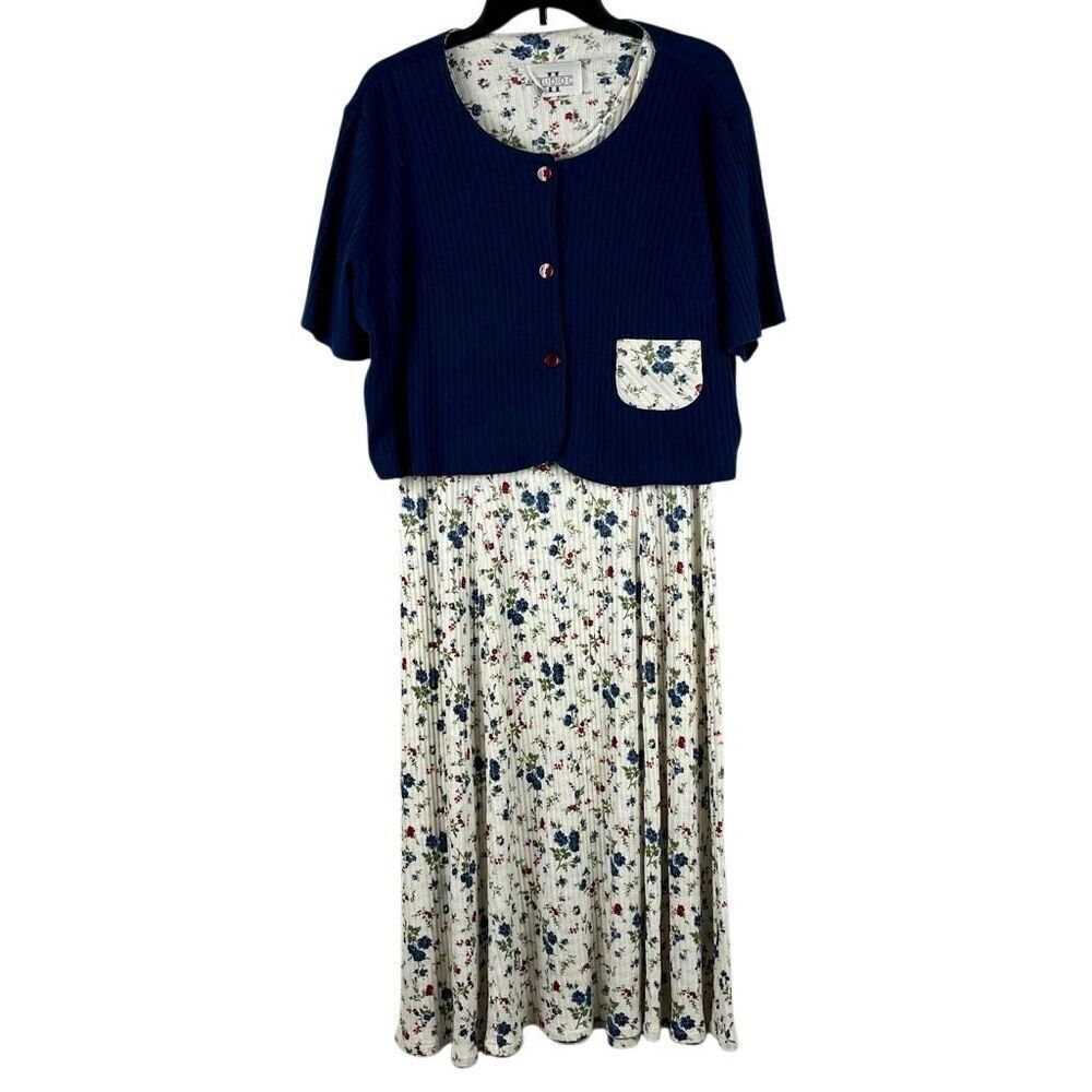Studio C Floral Dress with Jacket